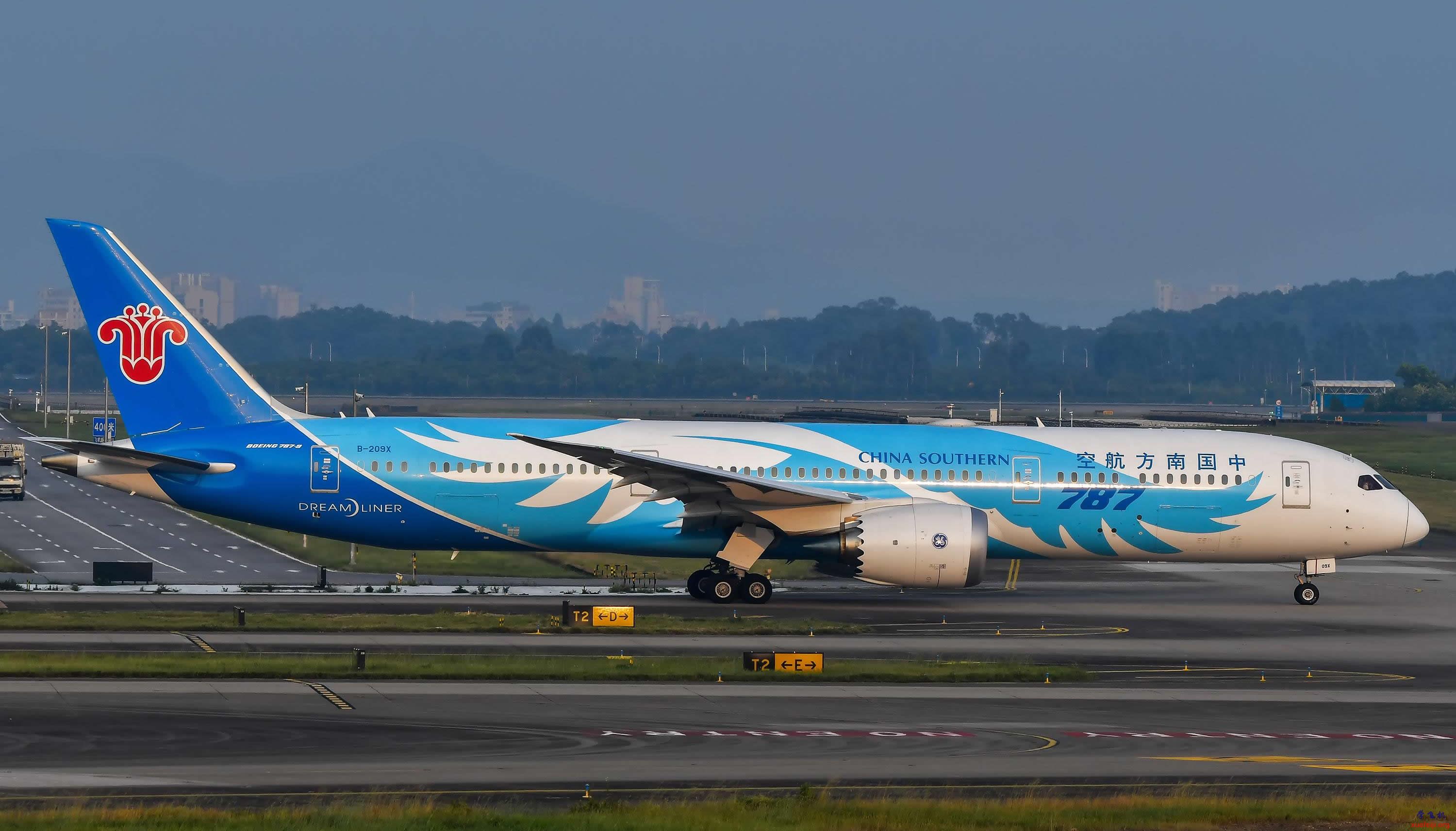 飞机注册号b209x图集