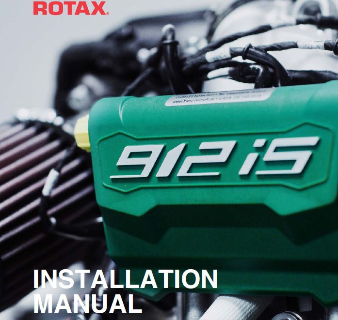 Rotax 912is系列安装..