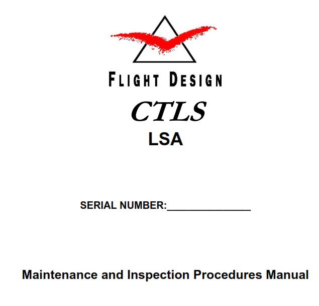 CTLS 轻型运动飞机维..