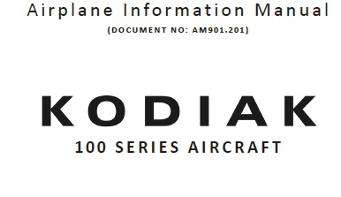Kodiak 100飞行员操作..