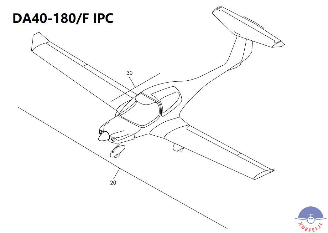 钻石DA40-180/F飞机图..